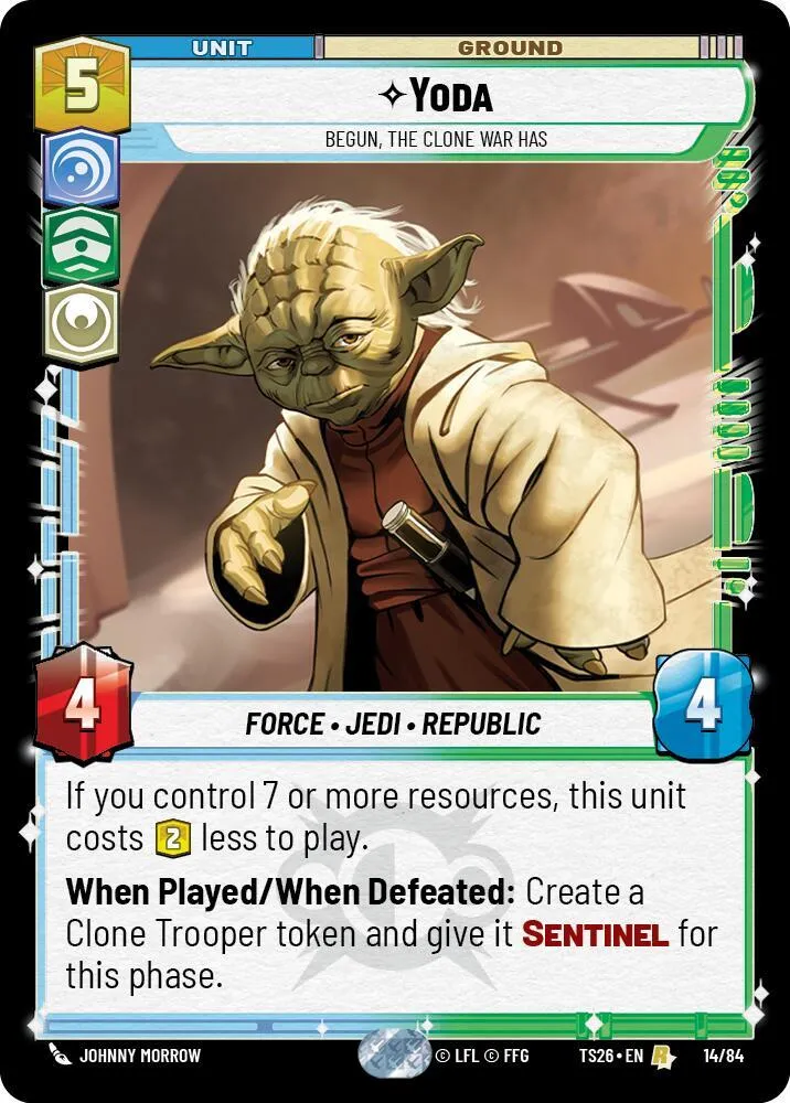 Yoda - Begun, the Clone War Has from Twin Suns - Star Wars: Unlimited