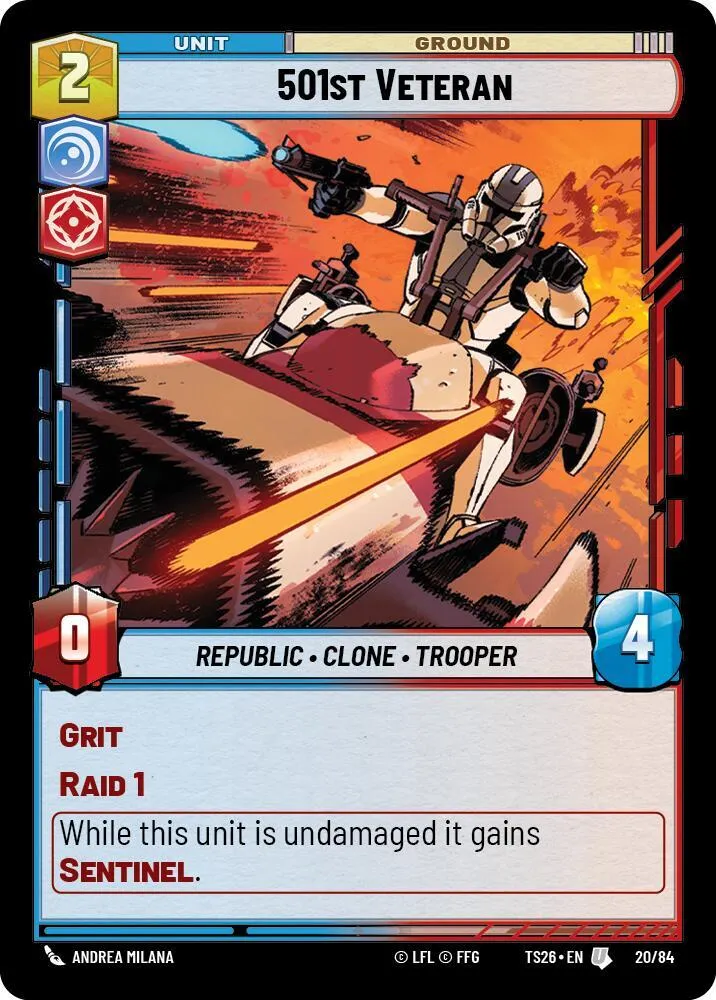 501st Veteran — Twin Suns — Star Wars: Unlimited
