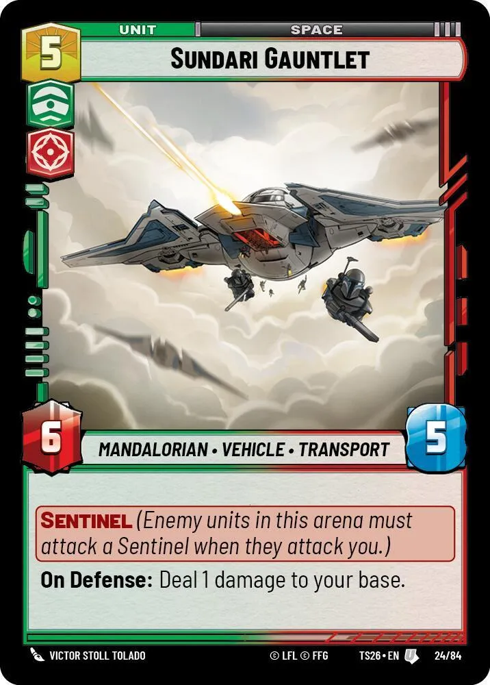Sundari Gauntlet — Twin Suns — Star Wars: Unlimited
