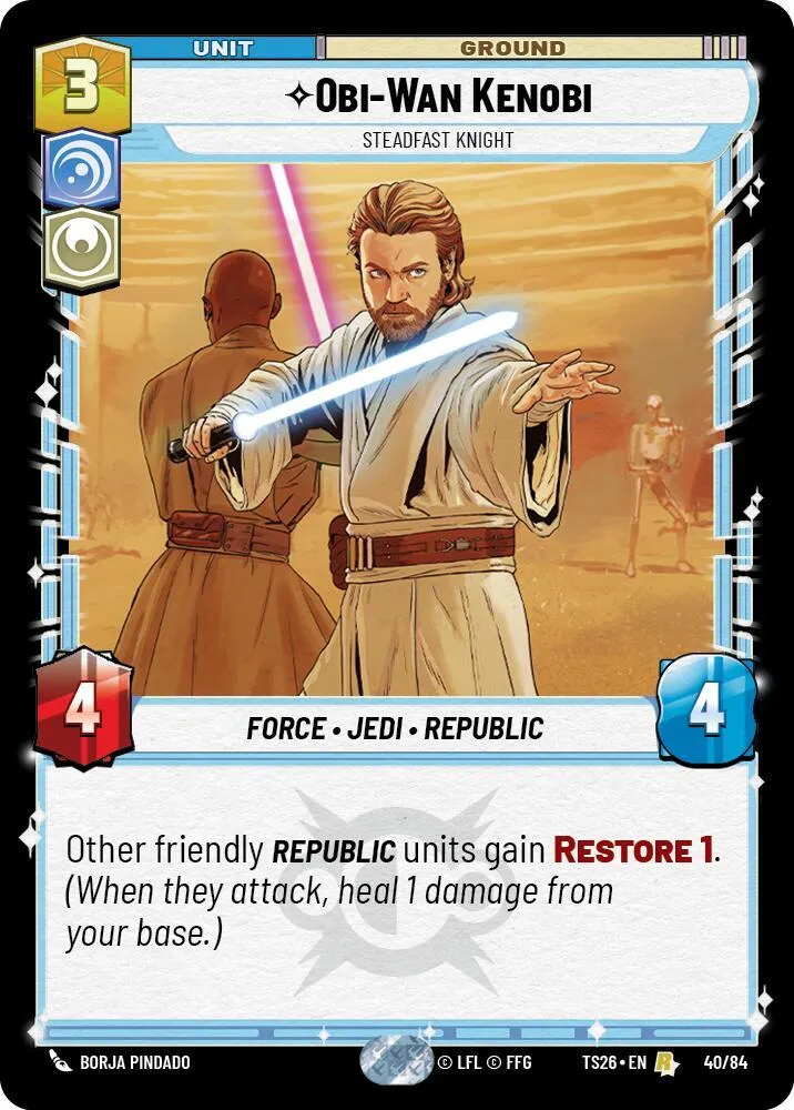 Obi-Wan Kenobi - Chevalier Inébranlable — Twin Suns — Star Wars: Unlimited
