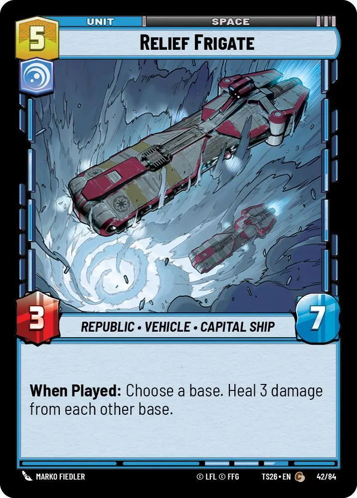 Frégate de Secours — Twin Suns — Star Wars: Unlimited