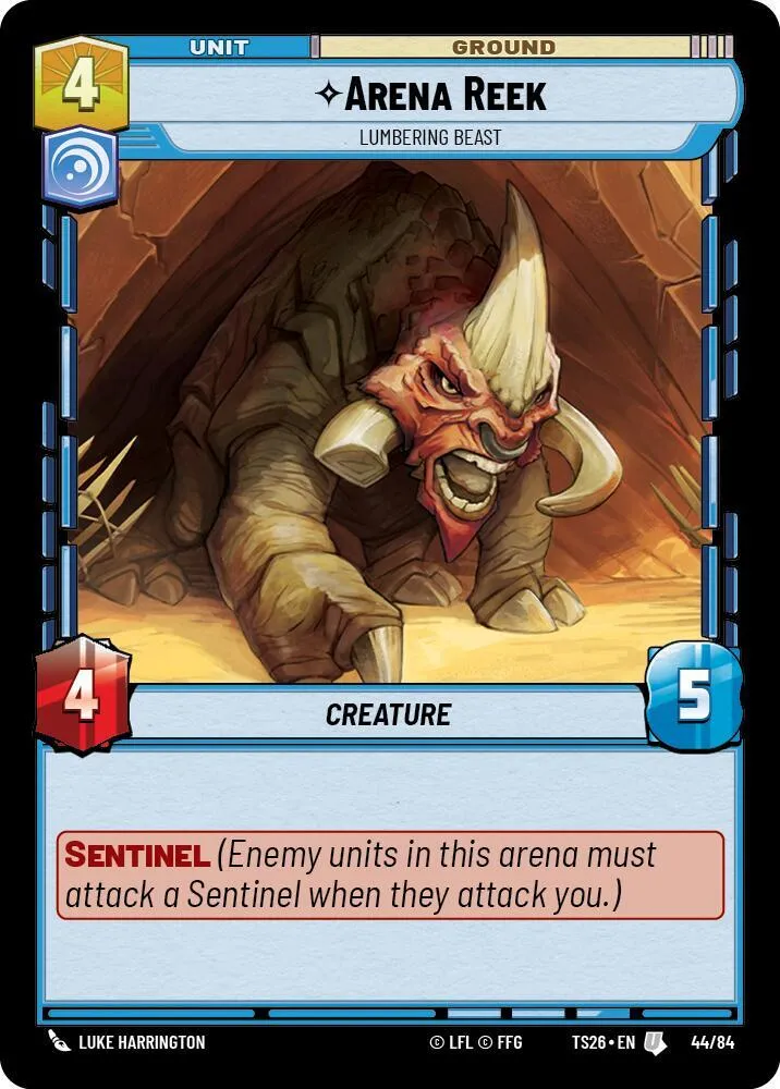 Arena Rek - Lumbering Beast — Twin Suns — Star Wars: Unlimited