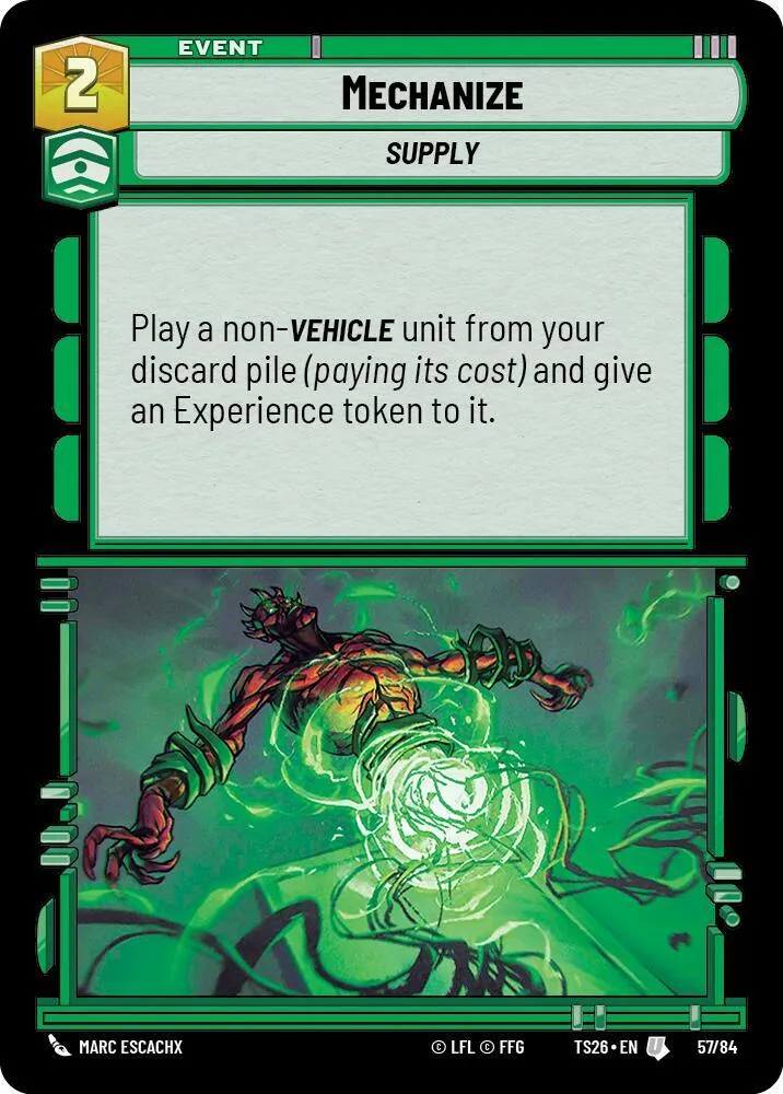 Mécaniser — Twin Suns — Star Wars: Unlimited