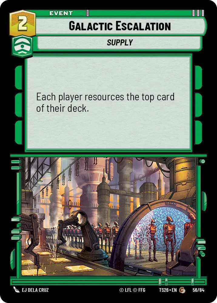 Surenchère Galactique — Twin Suns — Star Wars: Unlimited