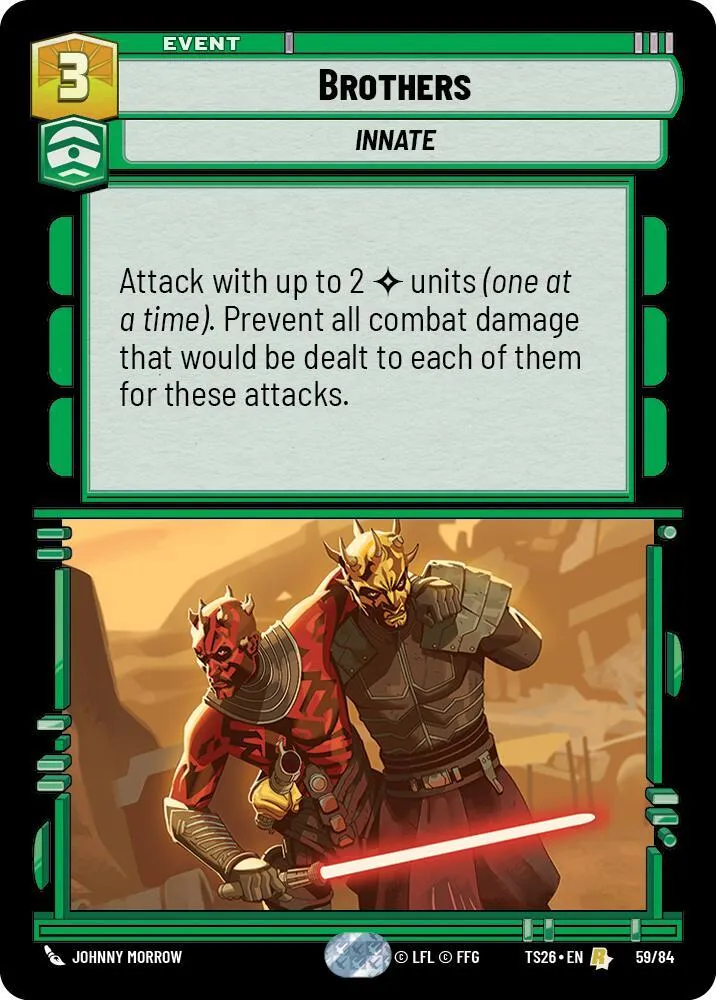 Frères — Twin Suns — Star Wars: Unlimited