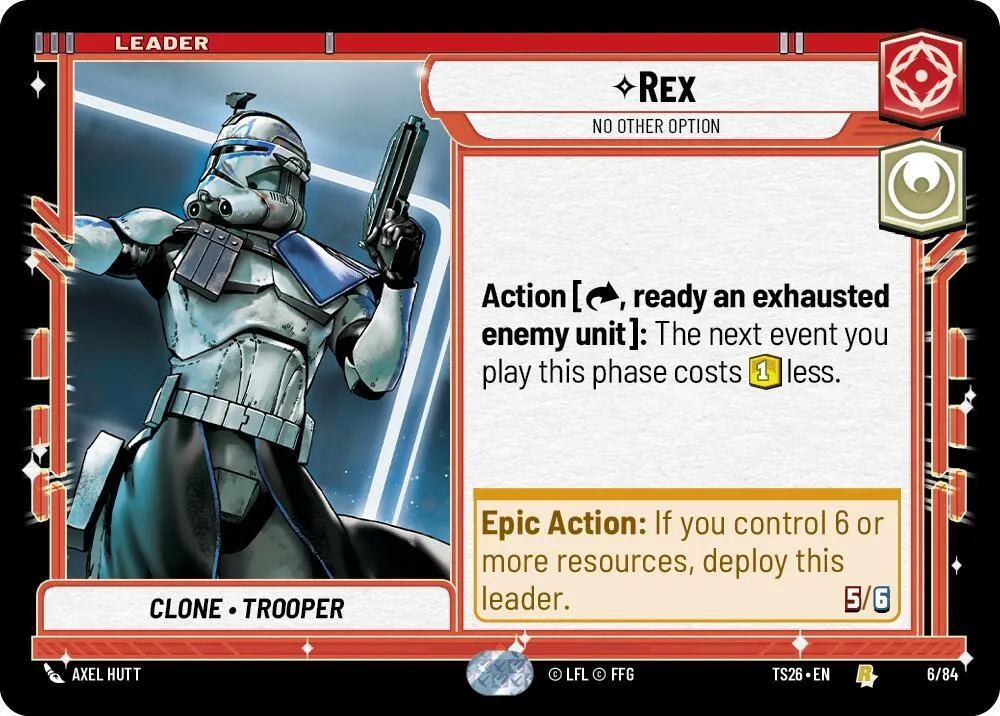 Rex - No Other Option — Twin Suns — Star Wars: Unlimited