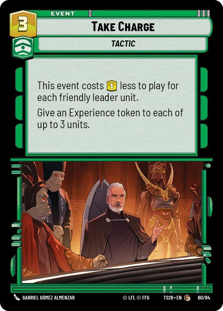 Prendre en Charge — Twin Suns — Star Wars: Unlimited