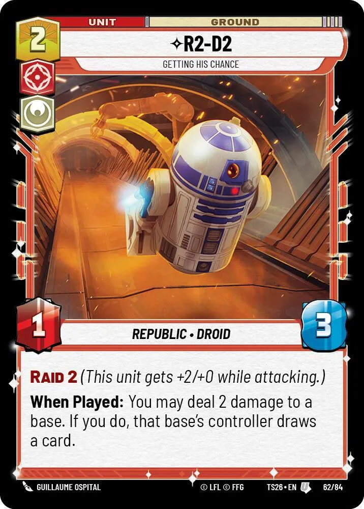 R2-D2 - Tente Sa Chance — Twin Suns — Star Wars: Unlimited
