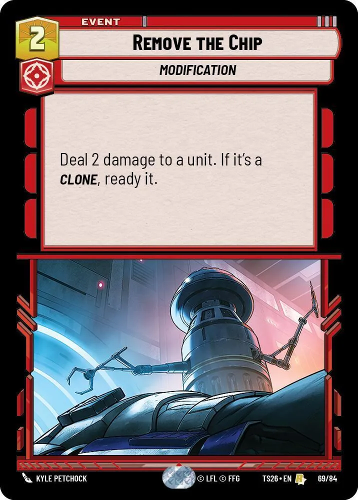 Retirer la Puce — Twin Suns — Star Wars: Unlimited