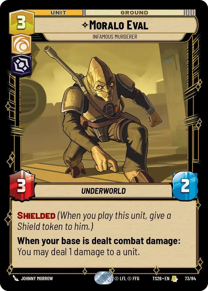 Moralo Eval - Meurtrier Ignoble — Twin Suns — Star Wars: Unlimited