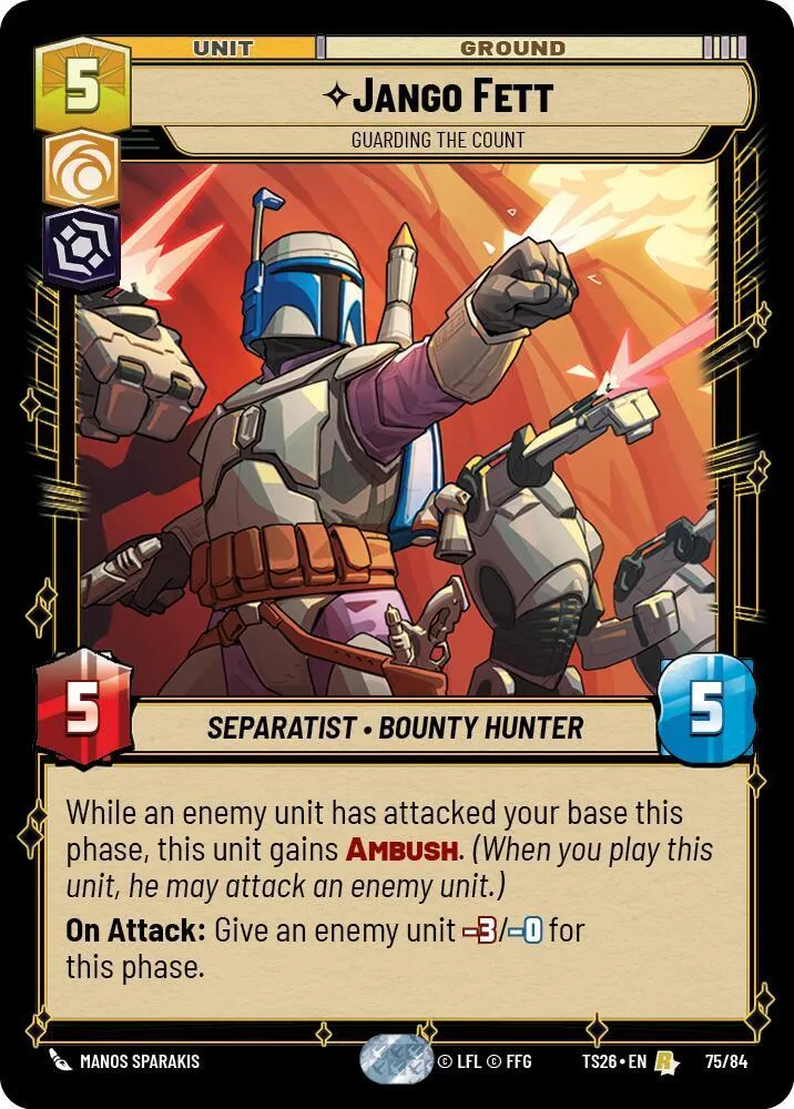 Jango Fett - Tient Le Compte — Twin Suns — Star Wars: Unlimited