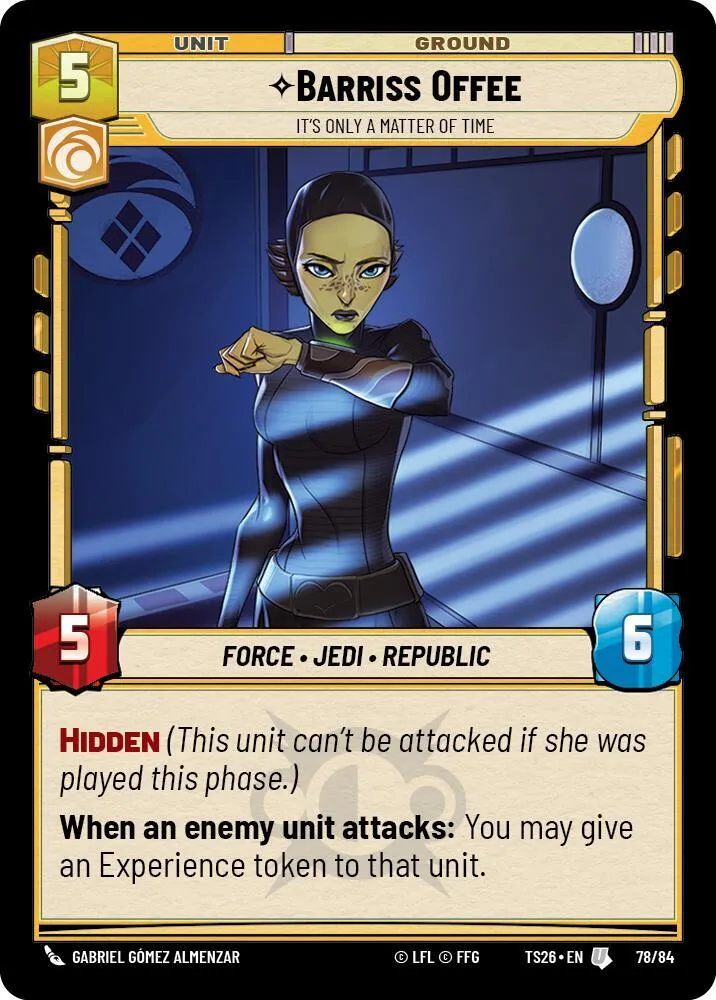 Barriss Offee - Ce N'Est Qu'Une Question De Temps — Twin Suns — Star Wars: Unlimited