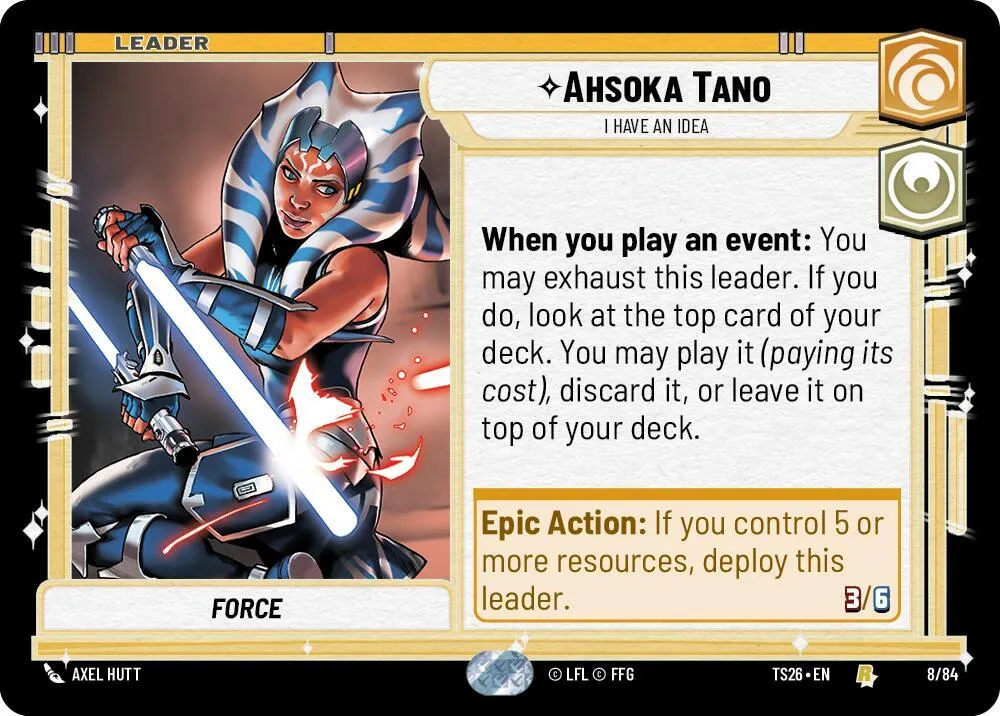 Ahsoka Tano - I Have An Idea — Twin Suns — Star Wars: Unlimited
