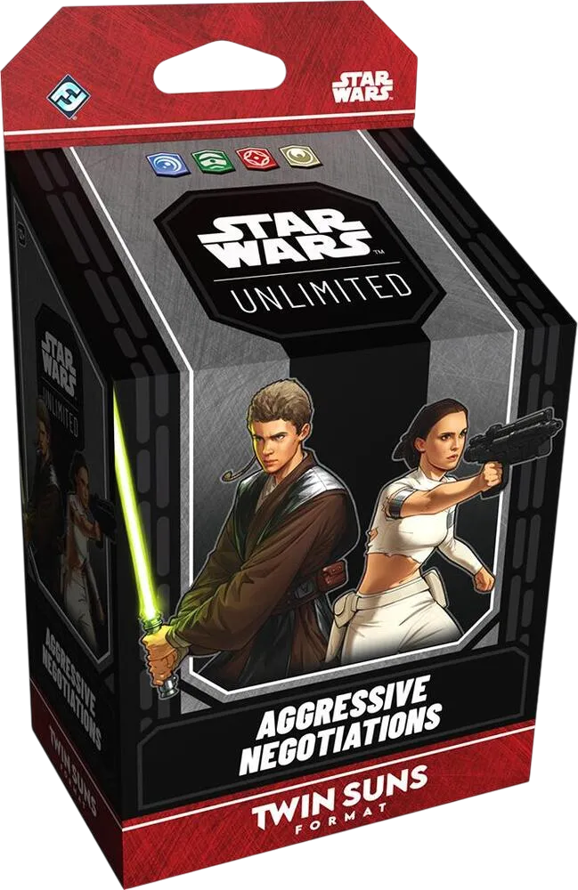Deck Twin Suns - Aggressive Negotiations — Twin Suns — Star Wars: Unlimited