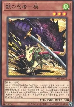 Baku the Beast Ninja — Darkwing Blast — Yu-Gi-Oh! OCG