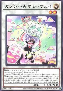 Cupsy★Yummy Way — Deck Build Pack: Justice Hunters — Yu-Gi-Oh! OCG