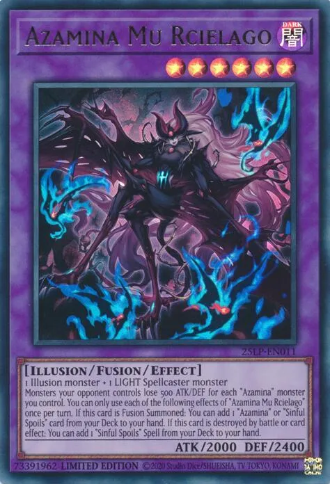 Azamina Mu Rcielago — Limited Pack World Championship 2025 — Yu-Gi-Oh!
