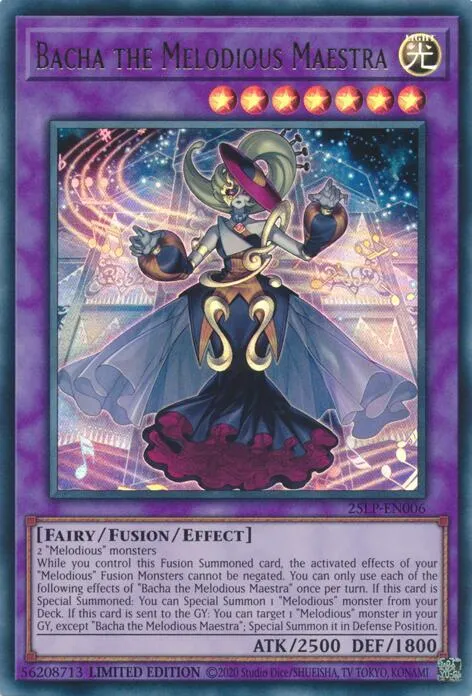 Bacha the Melodious Maestra — Limited Pack World Championship 2025 — Yu-Gi-Oh!