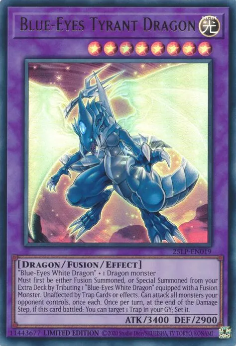 Blue-Eyes Tyrant Dragon — Limited Pack World Championship 2025 — Yu-Gi-Oh!