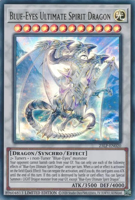 Blue-Eyes Ultimate Spirit Dragon — Limited Pack World Championship 2025 — Yu-Gi-Oh!