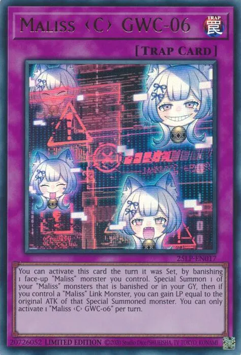 Maliss <C> GWC-06 — Limited Pack World Championship 2025 — Yu-Gi-Oh!