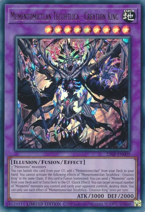 Mementomictlan Tecuhtlica - Creation King — Limited Pack World Championship 2025 — Yu-Gi-Oh!