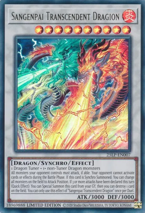 Sangenpai Transcendent Dragion — Limited Pack World Championship 2025 — Yu-Gi-Oh!