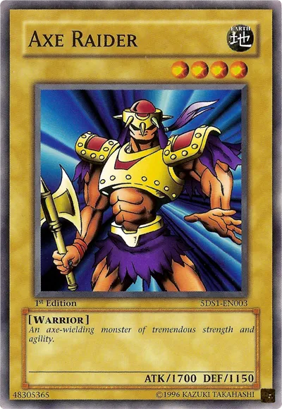 Axe Raider — Starter Deck: Yu-Gi-Oh! 5D's — Yu-Gi-Oh!