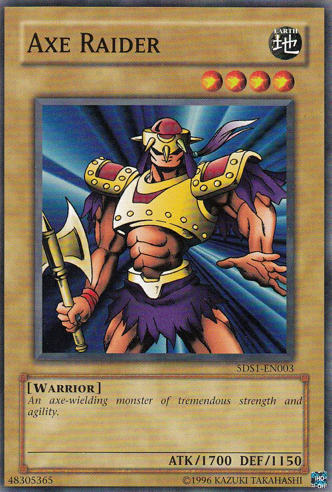 Axe Raider — Starter Deck: Yu-Gi-Oh! 5D's - Unlimited — Yu-Gi-Oh!