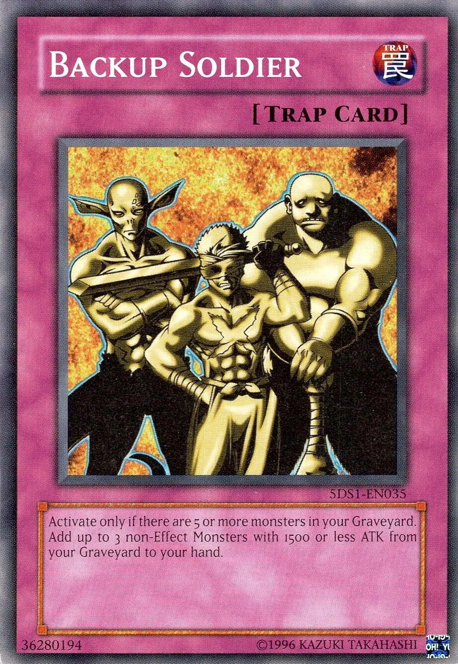 Backup Soldier — Starter Deck: Yu-Gi-Oh! 5D's - Unlimited — Yu-Gi-Oh!
