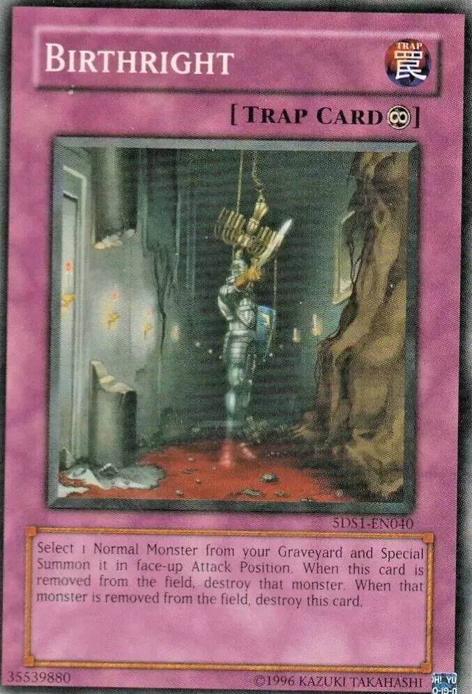 Birthright — Starter Deck: Yu-Gi-Oh! 5D's - Unlimited — Yu-Gi-Oh!