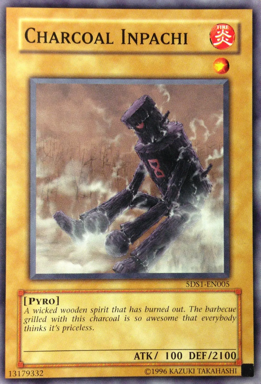 Charcoal Inpachi — Starter Deck: Yu-Gi-Oh! 5D's - Unlimited — Yu-Gi-Oh!