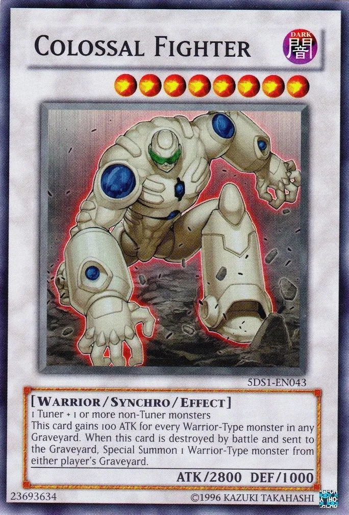 Colossal Fighter — Starter Deck: Yu-Gi-Oh! 5D's - Unlimited — Yu-Gi-Oh!