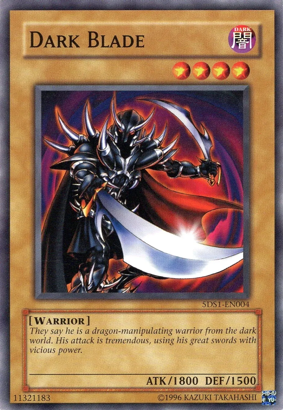Dark Blade — Starter Deck: Yu-Gi-Oh! 5D's - Unlimited — Yu-Gi-Oh!