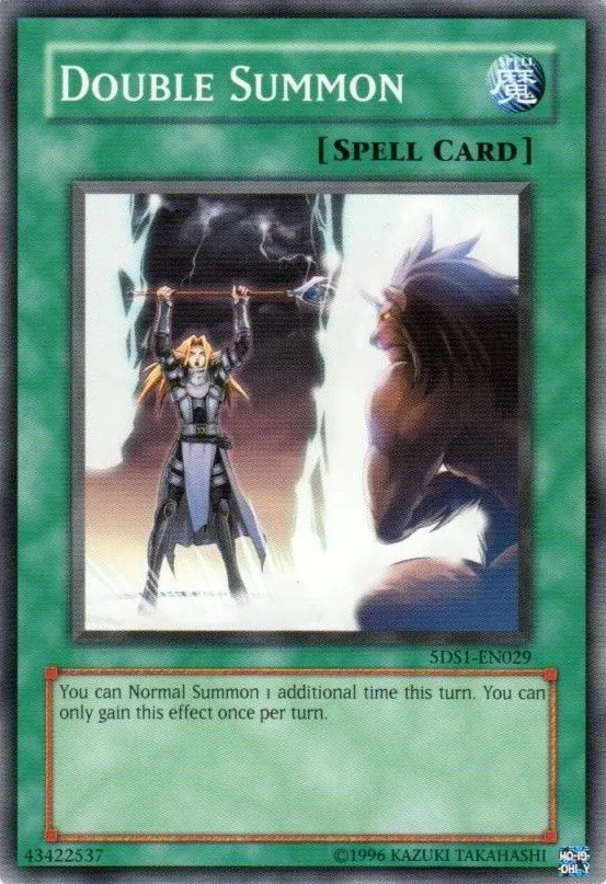 Double Summon — Starter Deck: Yu-Gi-Oh! 5D's - Unlimited — Yu-Gi-Oh!