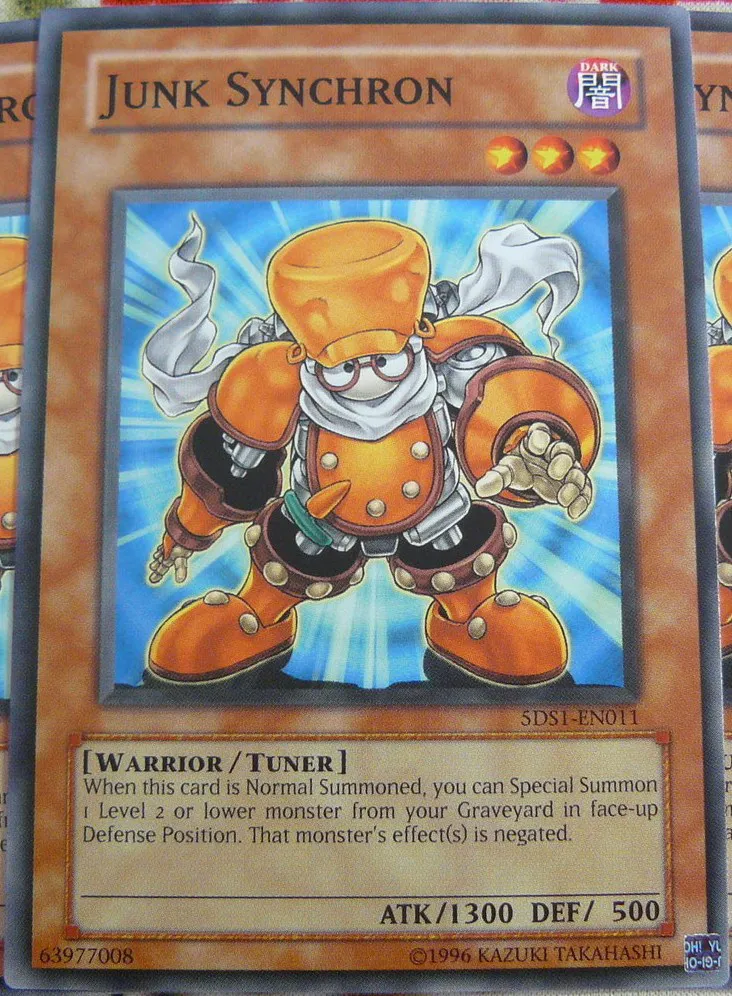 Junk Synchron — Starter Deck: Yu-Gi-Oh! 5D's - Unlimited — Yu-Gi-Oh!