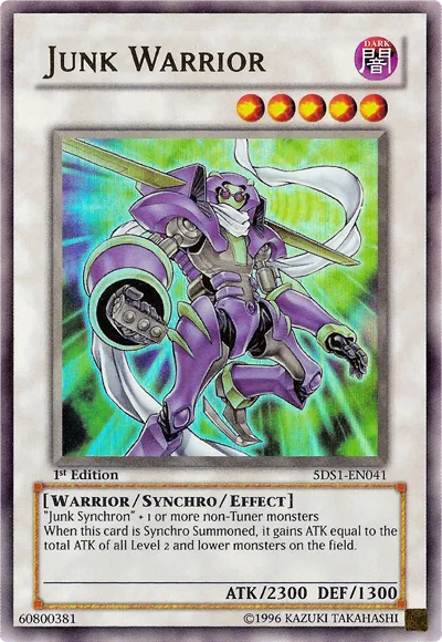 Junk Warrior — Starter Deck: Yu-Gi-Oh! 5D's — Yu-Gi-Oh!