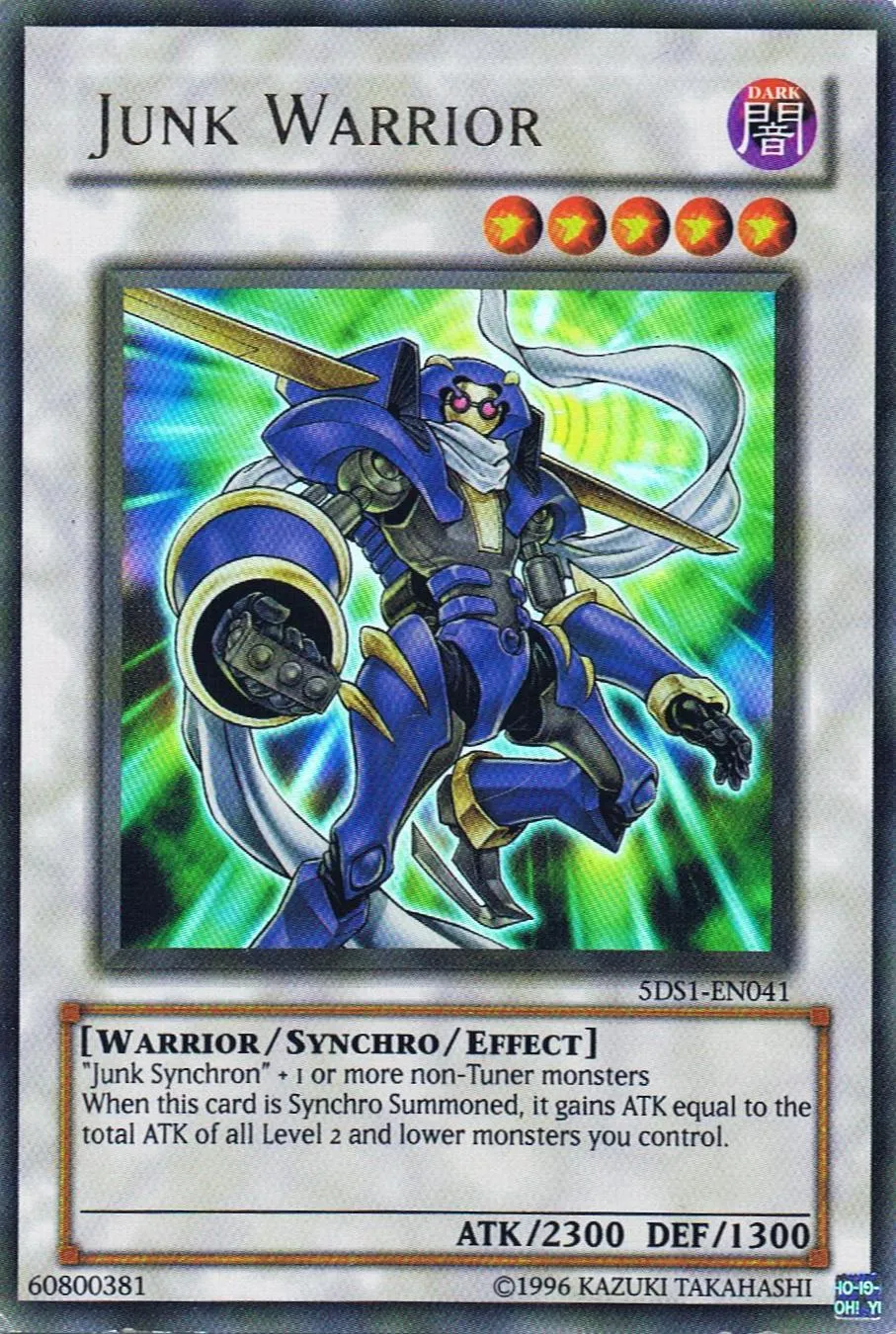 Junk Warrior — Starter Deck: Yu-Gi-Oh! 5D's - Unlimited — Yu-Gi-Oh!