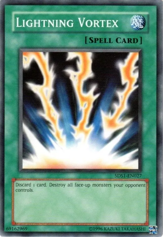 Lightning Vortex — Starter Deck: Yu-Gi-Oh! 5D's - Unlimited — Yu-Gi-Oh!
