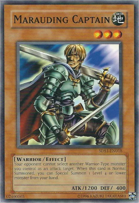 Marauding Captain — Starter Deck: Yu-Gi-Oh! 5D's - Unlimited — Yu-Gi-Oh!