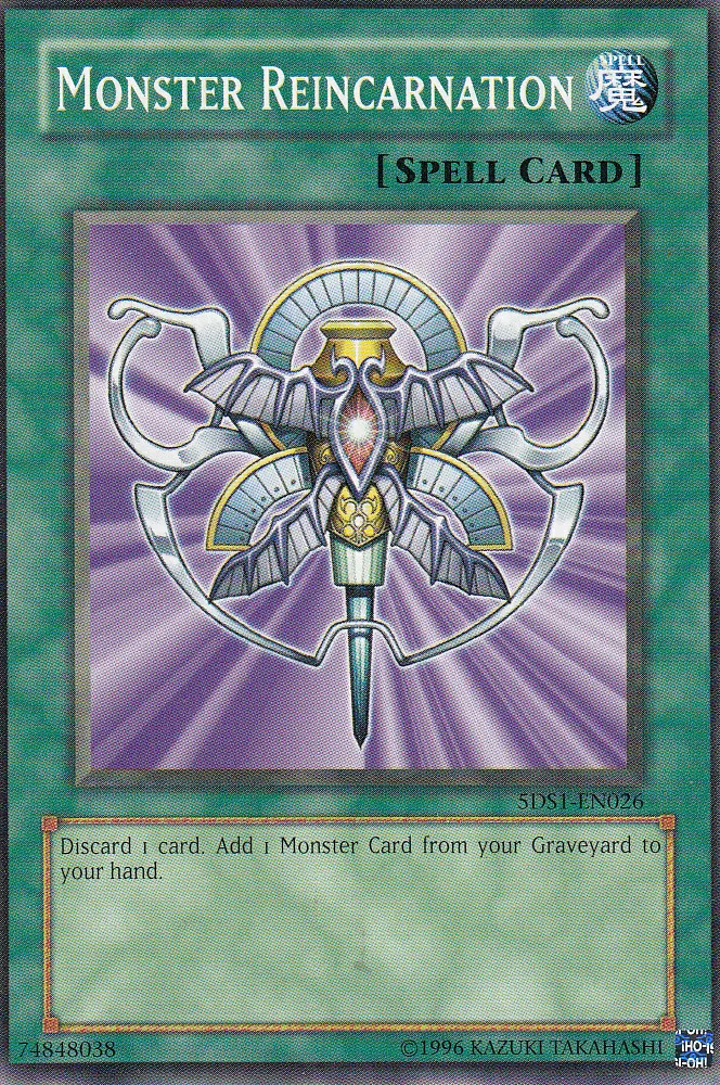 Monster Reincarnation — Starter Deck: Yu-Gi-Oh! 5D's - Unlimited — Yu-Gi-Oh!