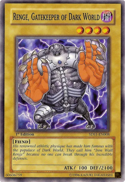 Renge, Gatekeeper of Dark World — Starter Deck: Yu-Gi-Oh! 5D's — Yu-Gi-Oh!
