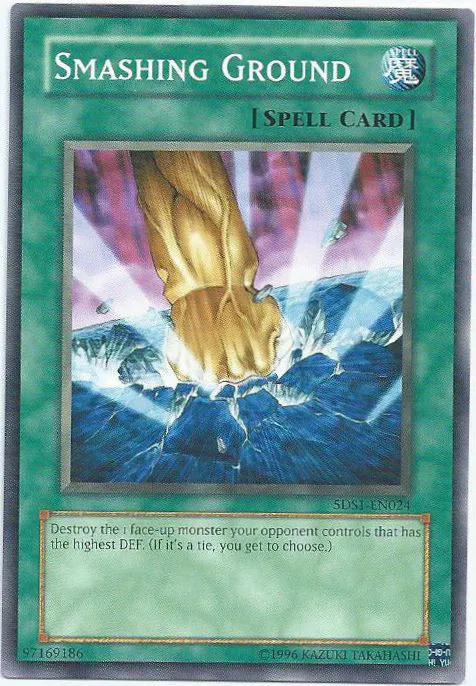 Smashing Ground — Starter Deck: Yu-Gi-Oh! 5D's - Unlimited — Yu-Gi-Oh!