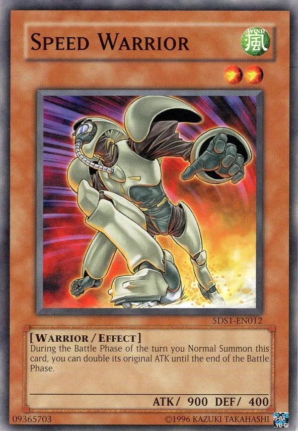 Speed Warrior — Starter Deck: Yu-Gi-Oh! 5D's - Unlimited — Yu-Gi-Oh!