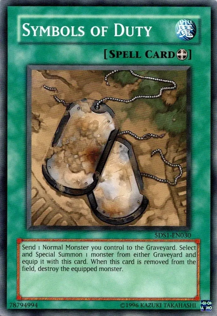 Symbols of Duty — Starter Deck: Yu-Gi-Oh! 5D's - Unlimited — Yu-Gi-Oh!