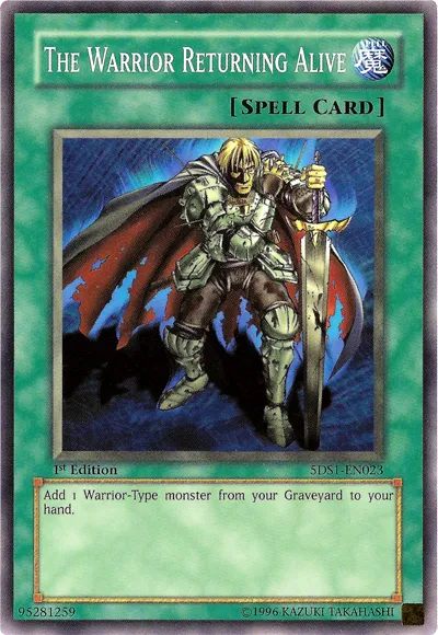 The Warrior Returning Alive — Starter Deck: Yu-Gi-Oh! 5D's — Yu-Gi-Oh!