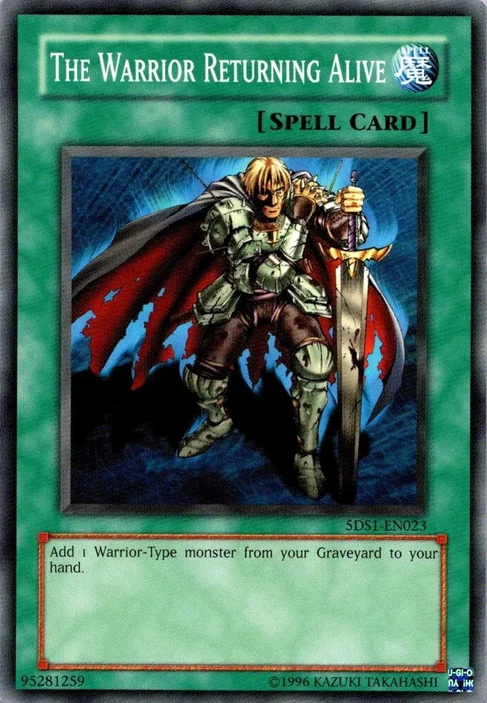 The Warrior Returning Alive — Starter Deck: Yu-Gi-Oh! 5D's - Unlimited — Yu-Gi-Oh!
