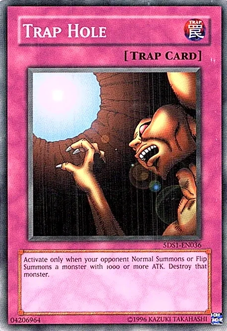 Trap Hole — Starter Deck: Yu-Gi-Oh! 5D's - Unlimited — Yu-Gi-Oh!
