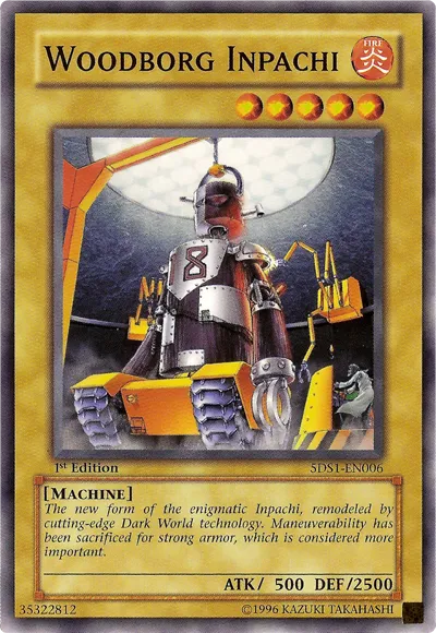 Woodborg Inpachi — Starter Deck: Yu-Gi-Oh! 5D's — Yu-Gi-Oh!
