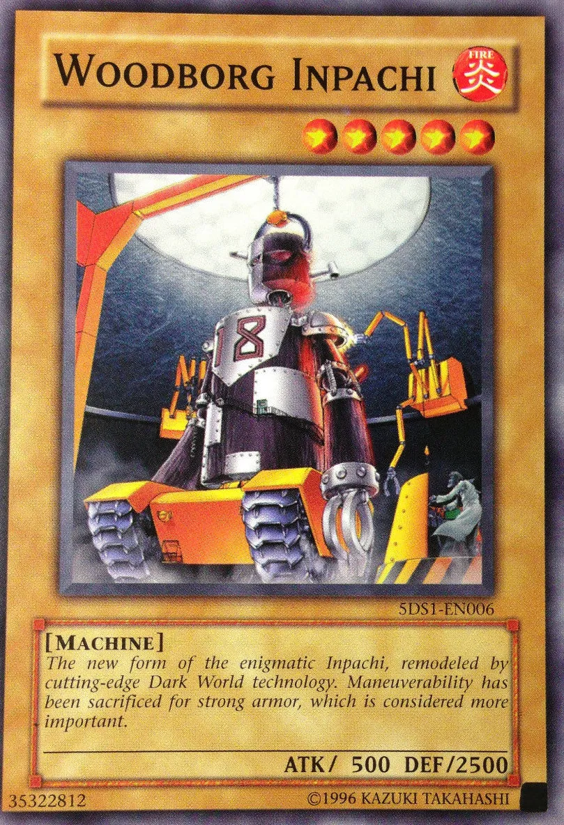 Woodborg Inpachi — Starter Deck: Yu-Gi-Oh! 5D's - Unlimited — Yu-Gi-Oh!